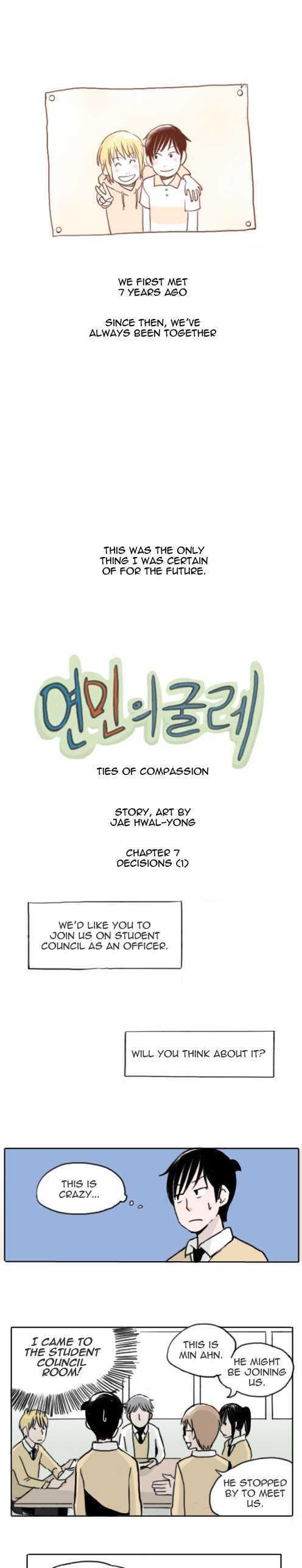 Ties of Compassion Chapter 7 page 1 - Chapter 7 : Decisions (1)