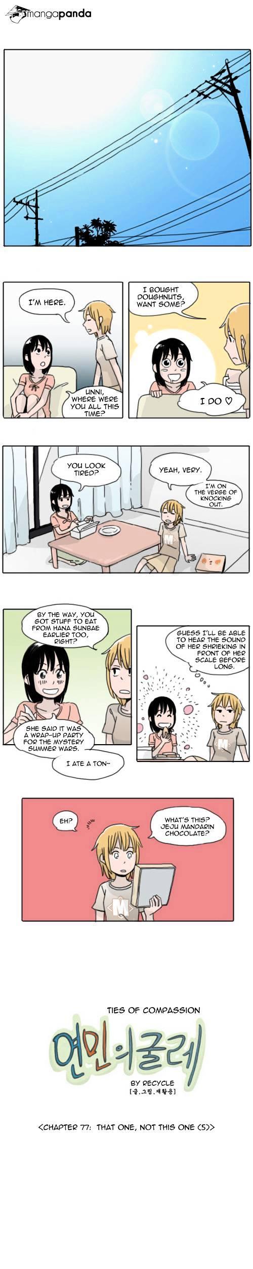 Ties of Compassion Chapter 77 page 1 - Chapter 77 : That One, Not This One (5)