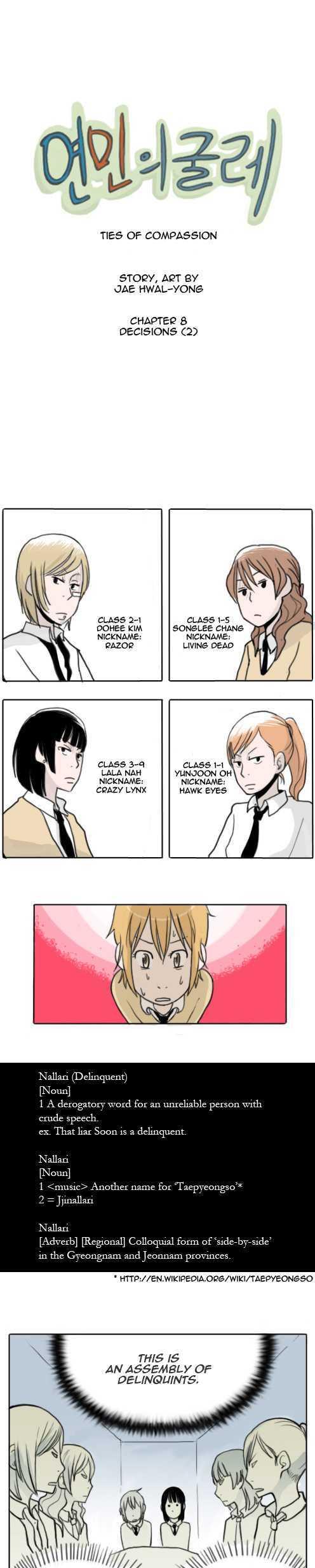 Ties of Compassion Chapter 8 page 1 - Chapter 8 : Decisions (2)