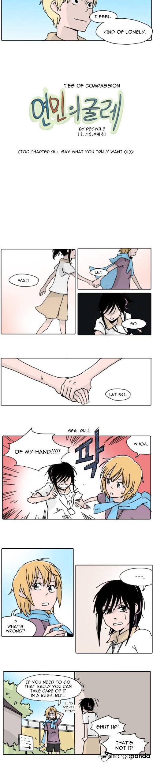 Ties of Compassion Chapter 94 page 2 - Chapter 94 : Say What You Truly Want (004)