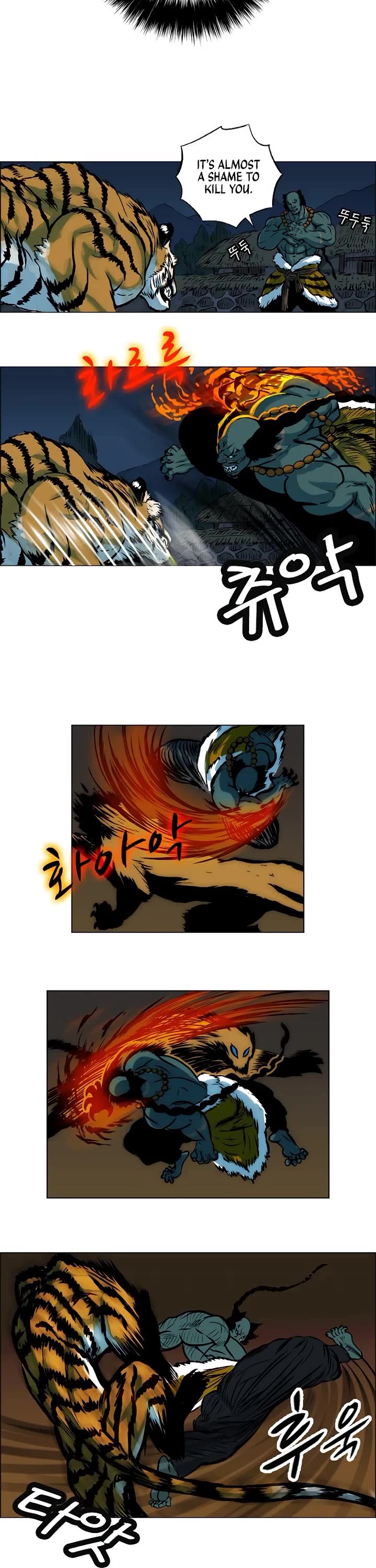 Tiger Brother - Barkhan Chapter 6 page 14 - Chapter 6: Counterattack - Power Through, San-Gun!