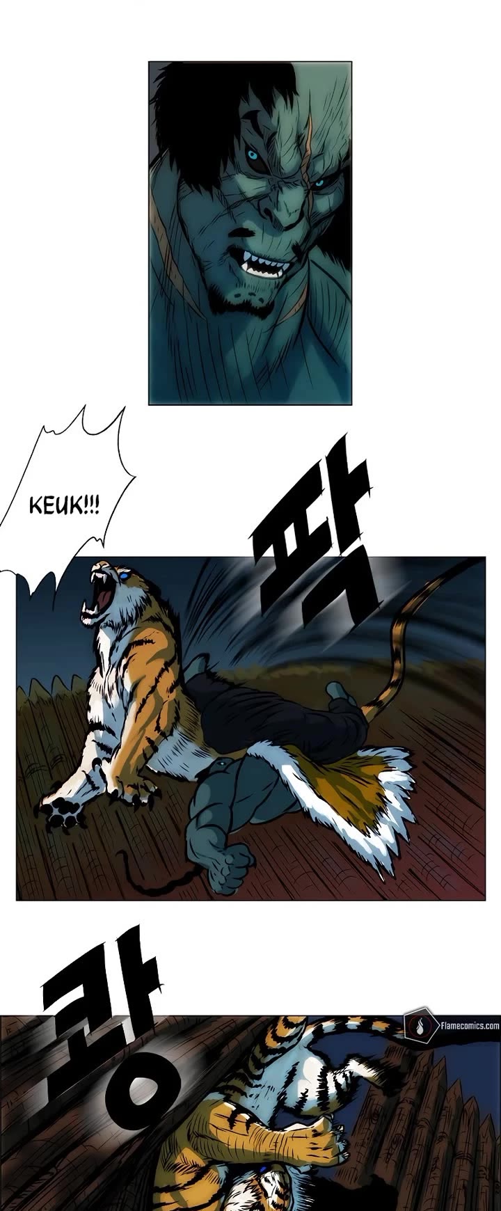 Tiger Brother - Barkhan Chapter 6 page 15 - Chapter 6: Counterattack - Power Through, San-Gun!