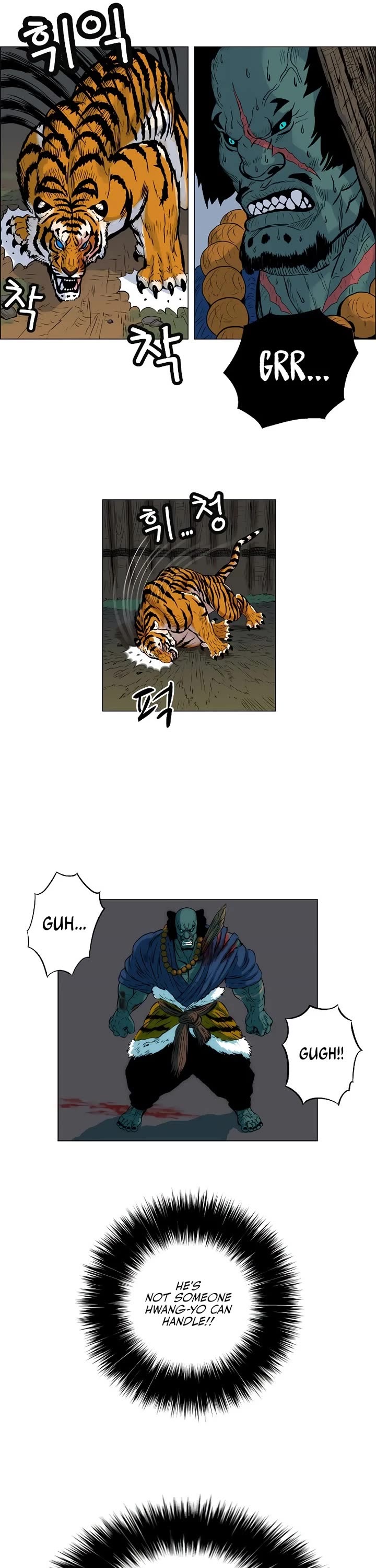 Tiger Brother - Barkhan Chapter 6 page 9 - Chapter 6: Counterattack - Power Through, San-Gun!
