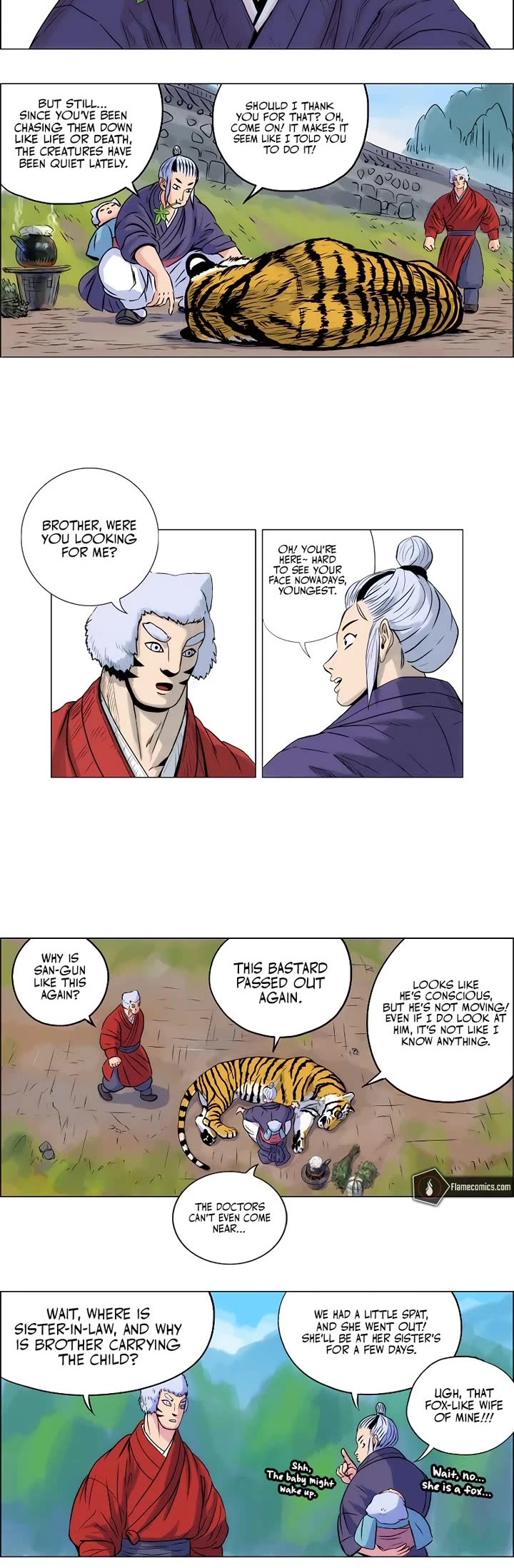 Tiger Brother - Barkhan Chapter 8 page 16 - Chapter 8: The Forgotten Tale 1 - San-Gun's Master
