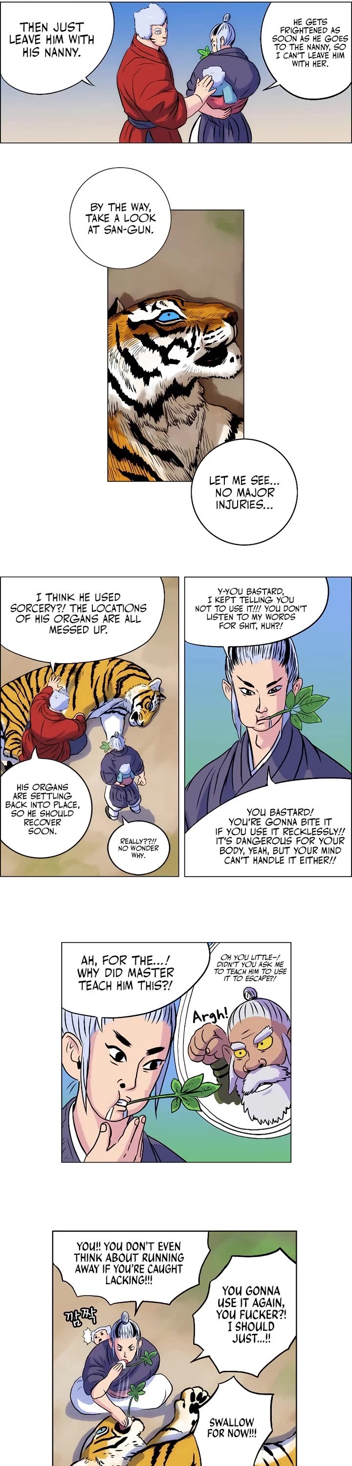 Tiger Brother - Barkhan Chapter 8 page 17 - Chapter 8: The Forgotten Tale 1 - San-Gun's Master