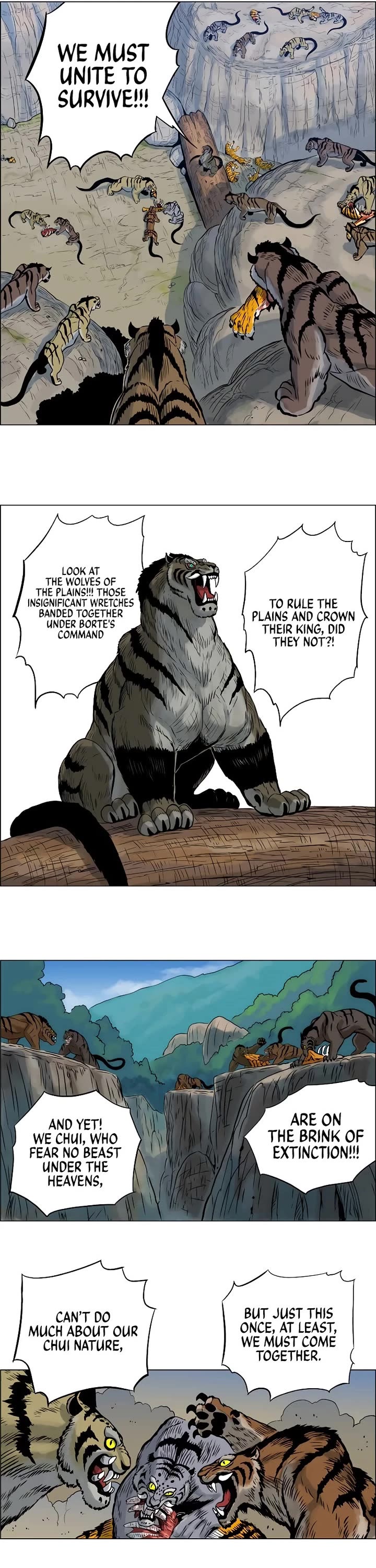 Tiger Brother - Barkhan Chapter 9 page 5 - Chapter 9: The Forgotten Tale 2 - The Invaders of White Mountain