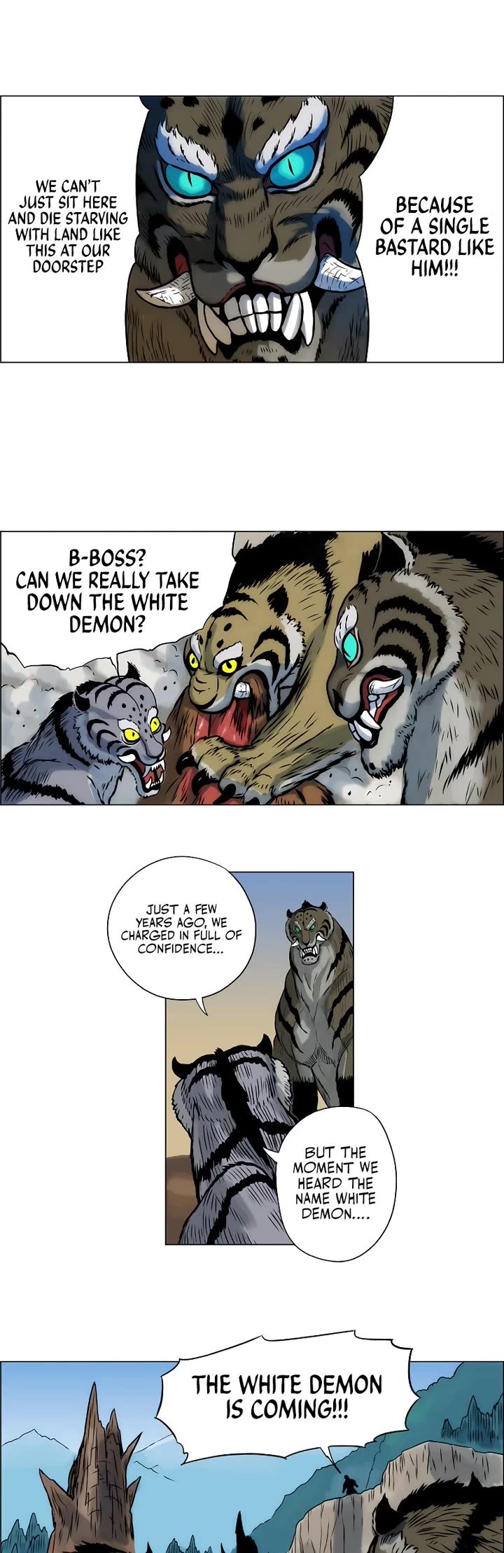 Tiger Brother - Barkhan Chapter 9 page 7 - Chapter 9: The Forgotten Tale 2 - The Invaders of White Mountain