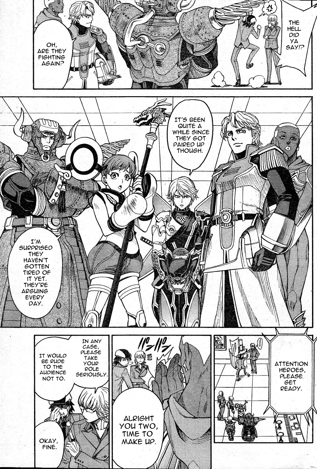 Tiger & Bunny Chapter 1 page 13 - Chapter 1: Better a live coward than a dead hero...?