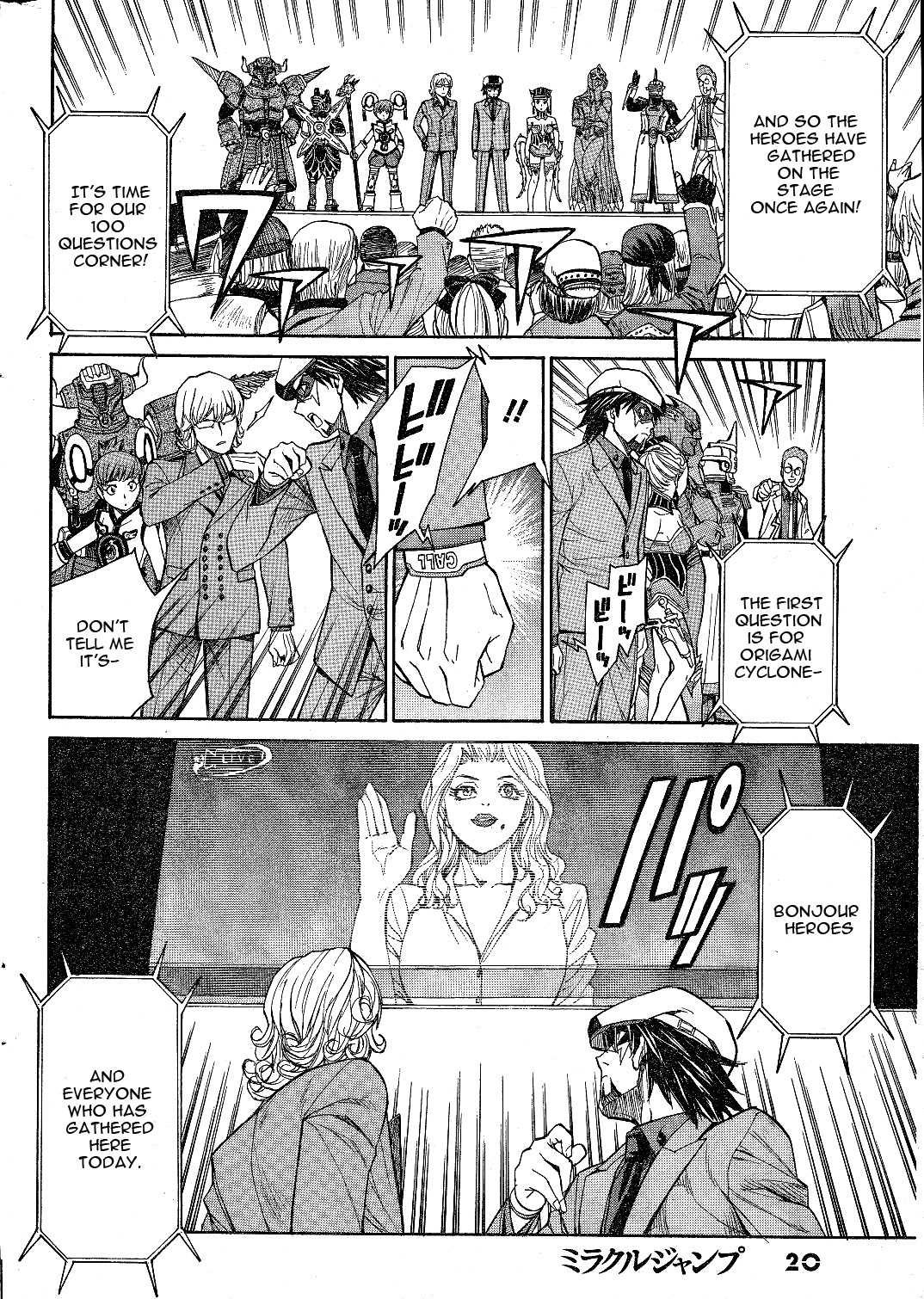 Tiger & Bunny Chapter 1 page 14 - Chapter 1: Better a live coward than a dead hero...?