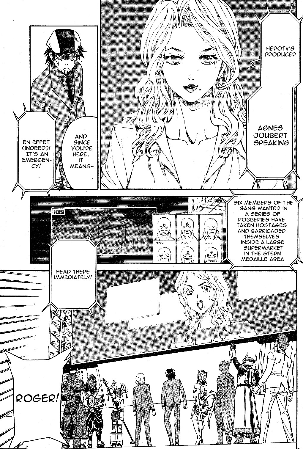 Tiger & Bunny Chapter 1 page 15 - Chapter 1: Better a live coward than a dead hero...?