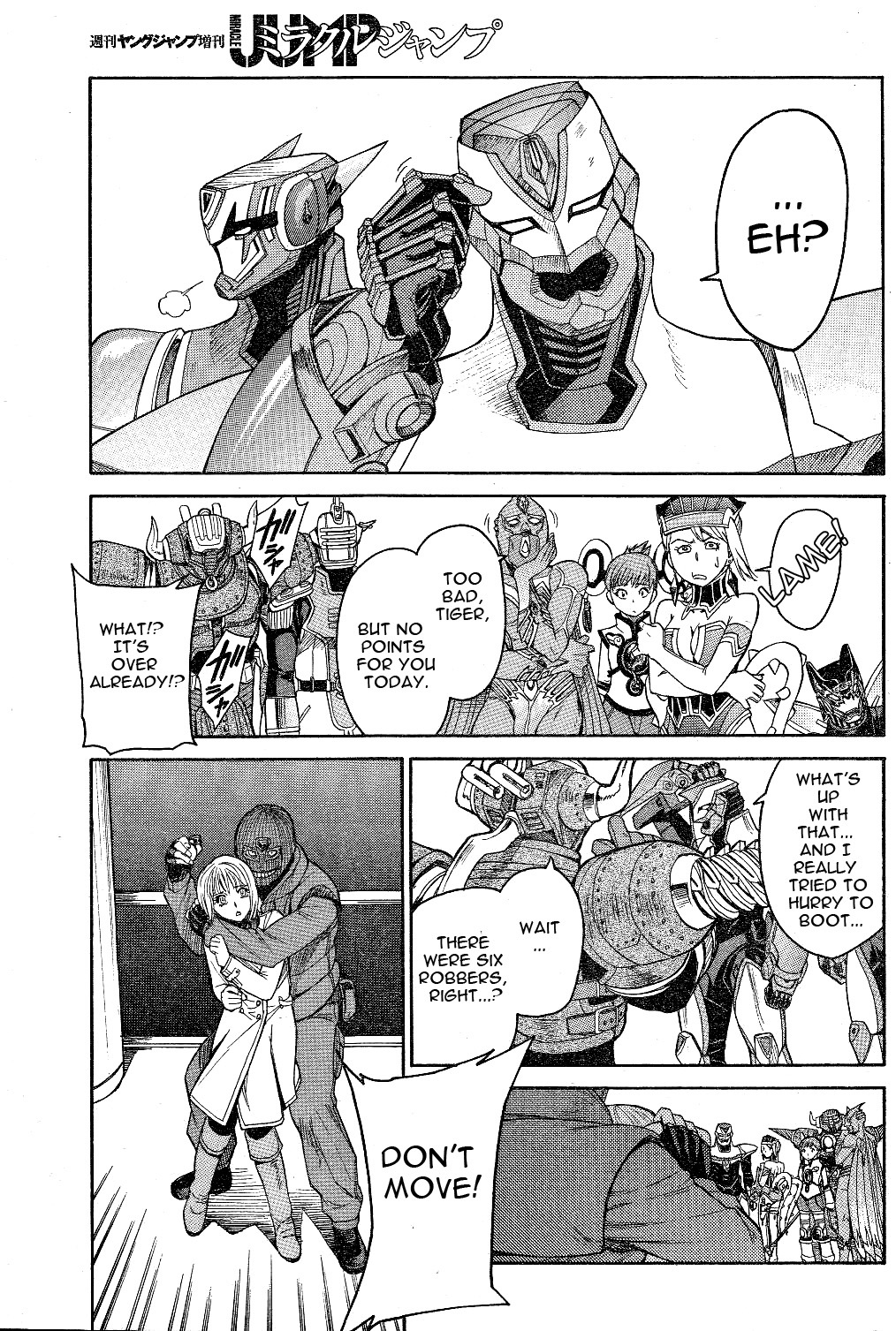 Tiger & Bunny Chapter 1 page 27 - Chapter 1: Better a live coward than a dead hero...?