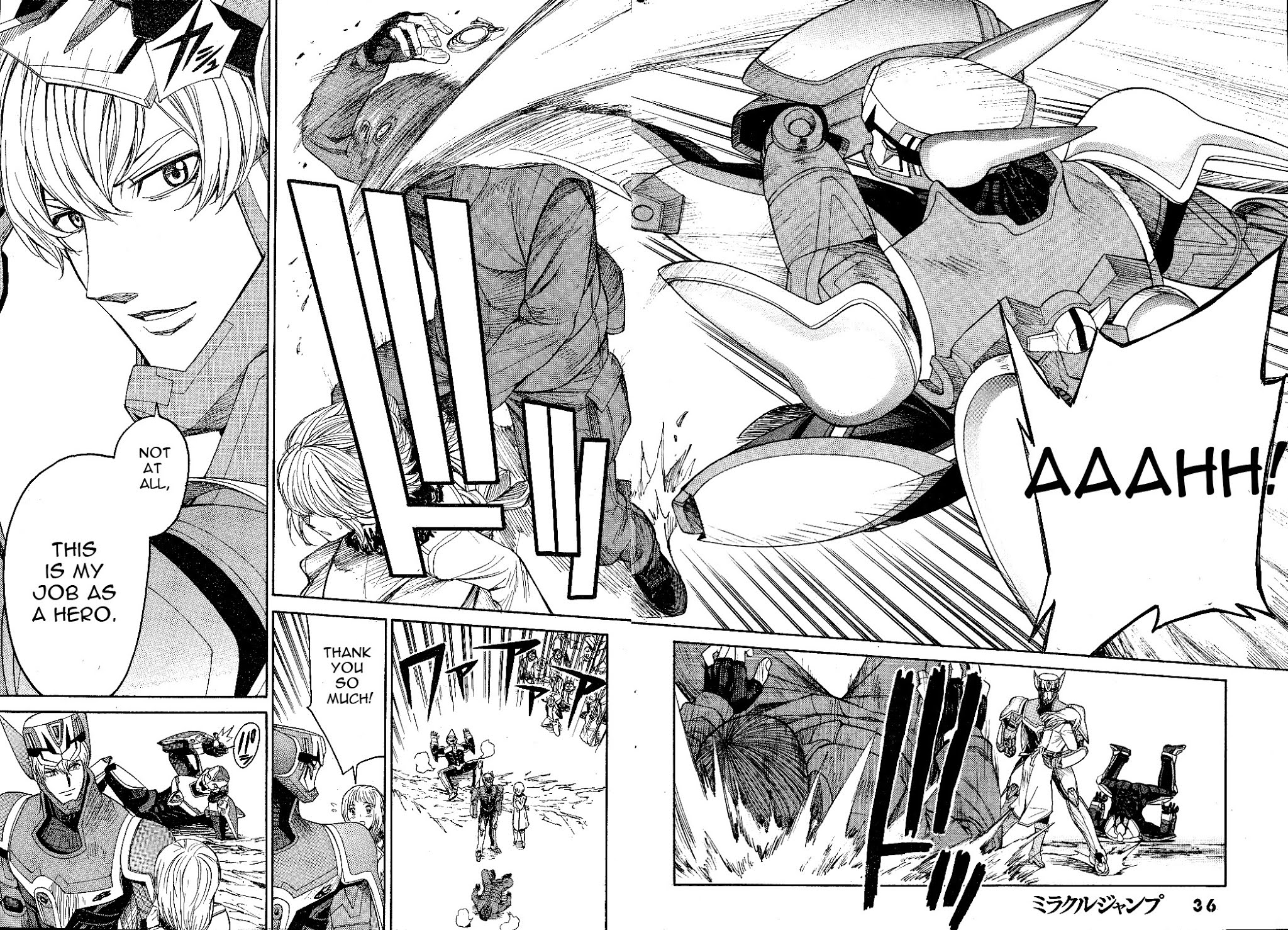 Tiger & Bunny Chapter 1 page 30 - Chapter 1: Better a live coward than a dead hero...?