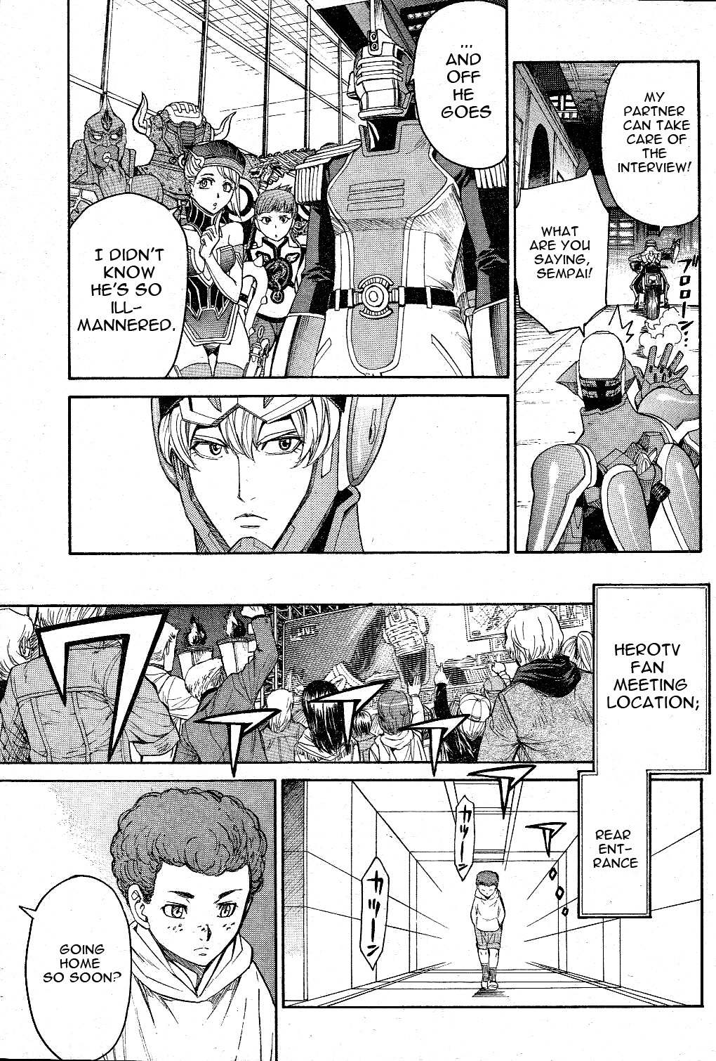 Tiger & Bunny Chapter 1 page 32 - Chapter 1: Better a live coward than a dead hero...?