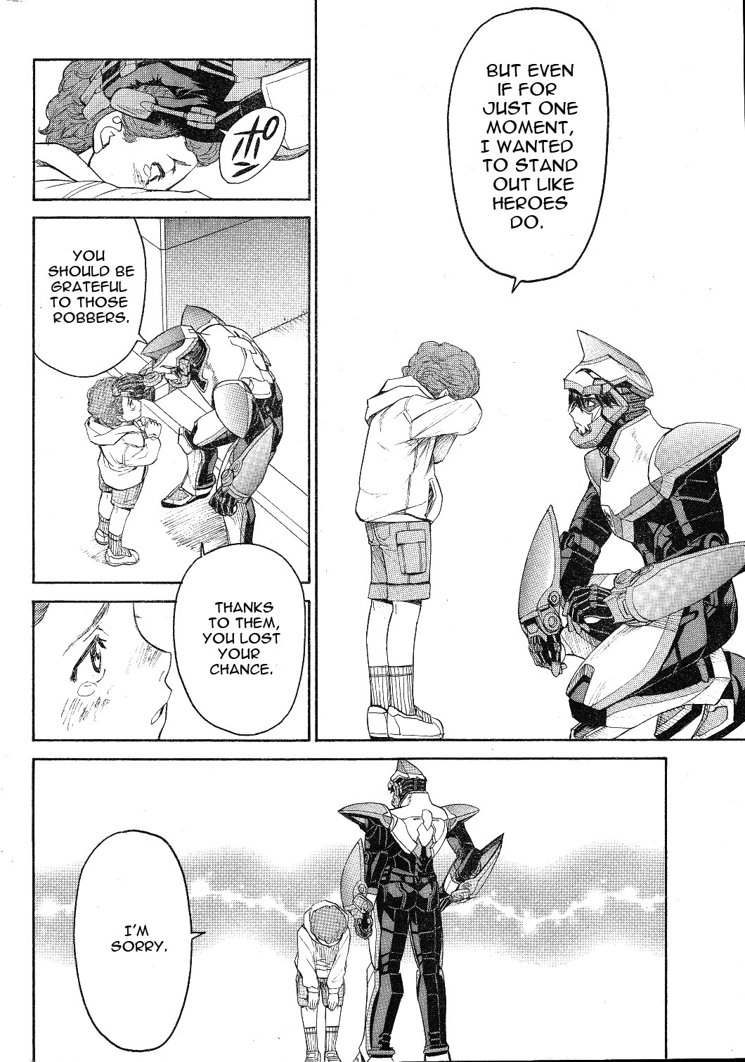 Tiger & Bunny Chapter 1 page 37 - Chapter 1: Better a live coward than a dead hero...?