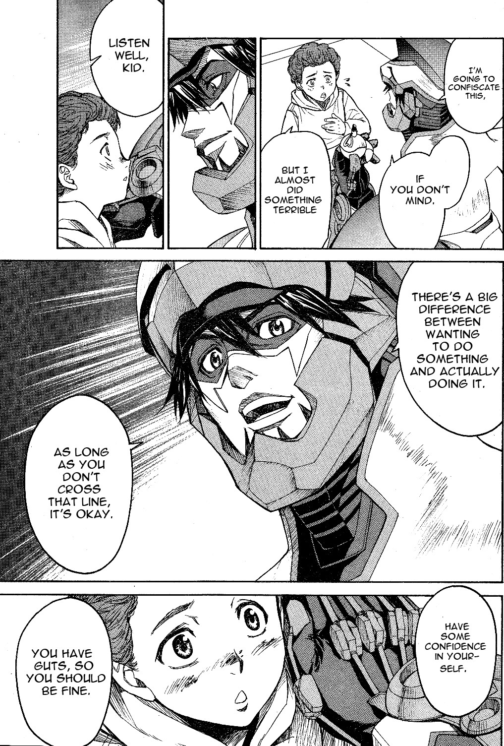 Tiger & Bunny Chapter 1 page 38 - Chapter 1: Better a live coward than a dead hero...?