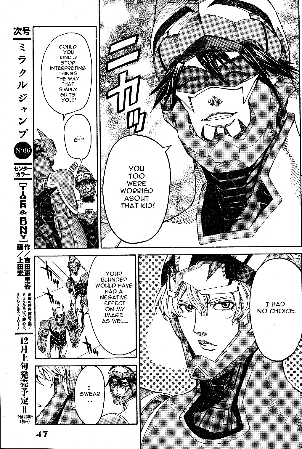 Tiger & Bunny Chapter 1 page 40 - Chapter 1: Better a live coward than a dead hero...?