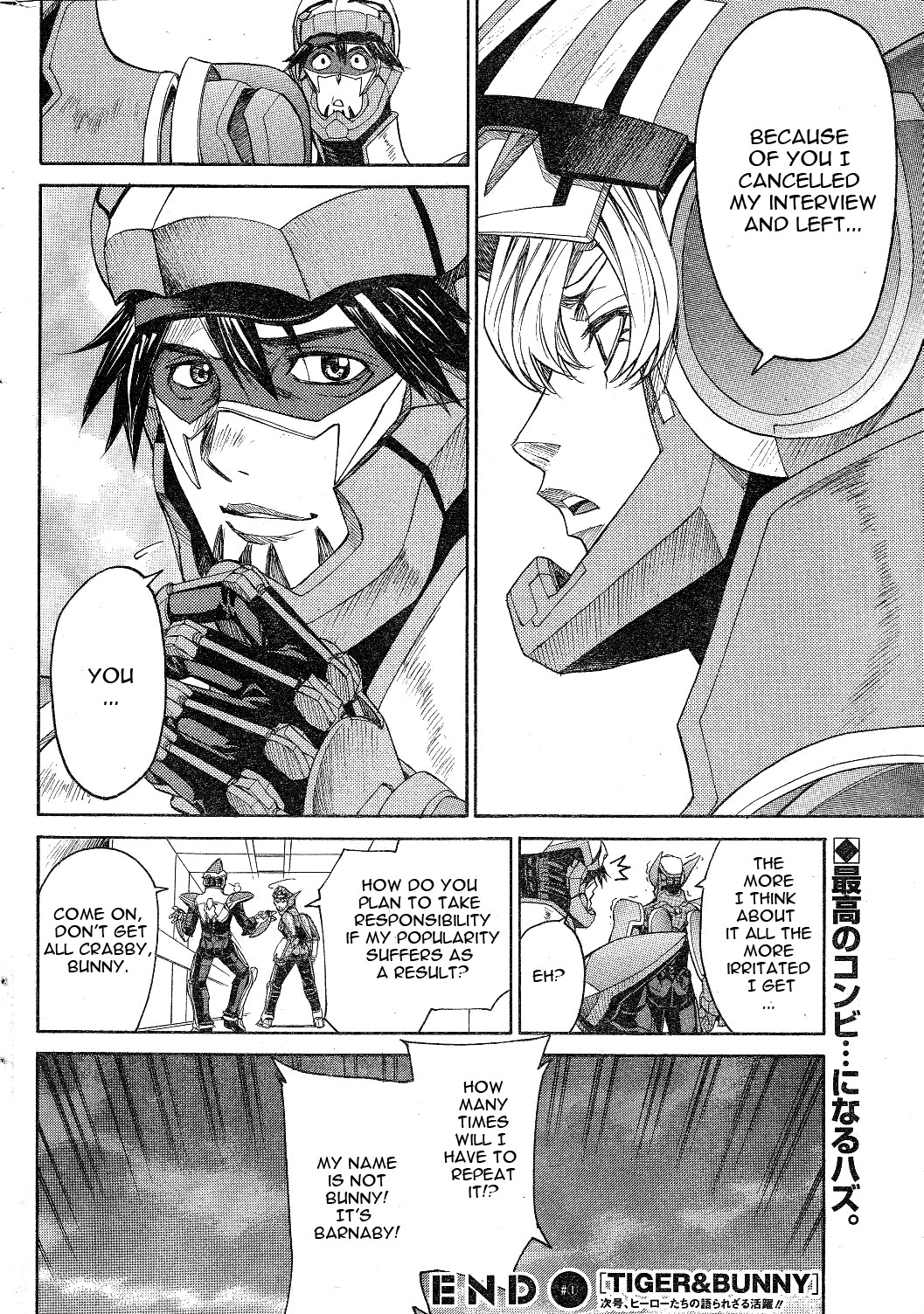 Tiger & Bunny Chapter 1 page 41 - Chapter 1: Better a live coward than a dead hero...?