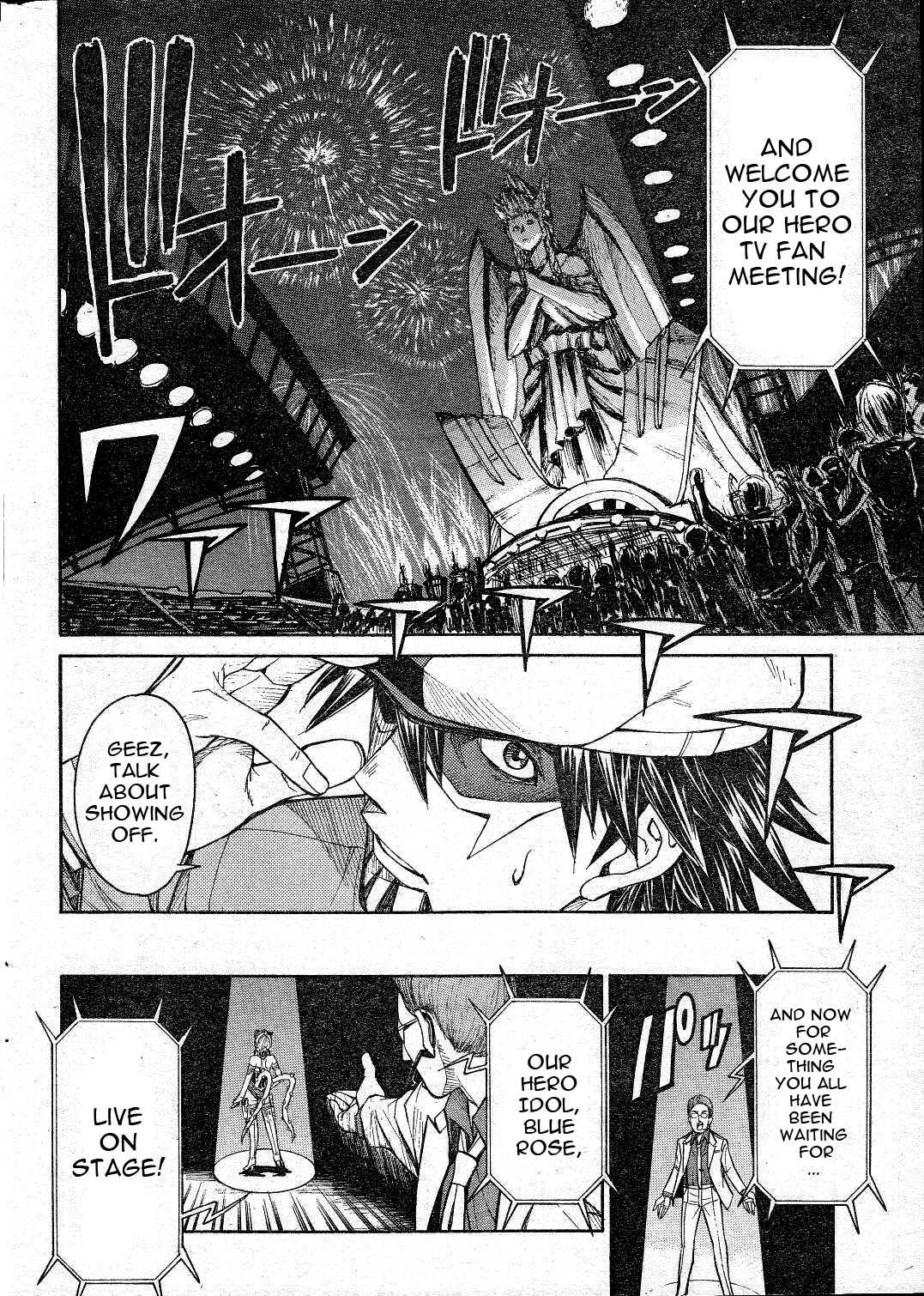 Tiger & Bunny Chapter 1 page 8 - Chapter 1: Better a live coward than a dead hero...?