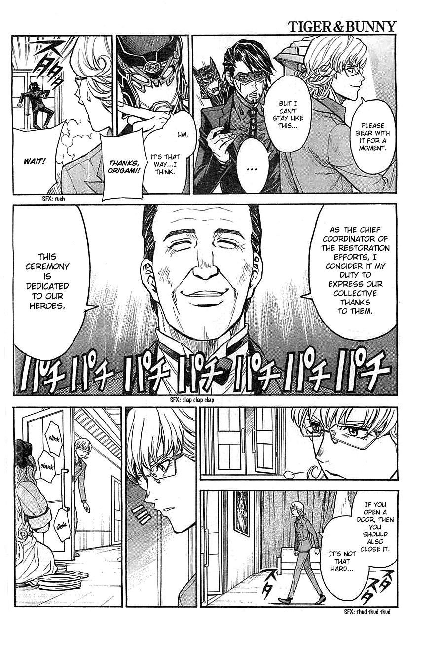 Tiger & Bunny Chapter 10 page 10 - Chapter 10: When the word is out it belongs to another.