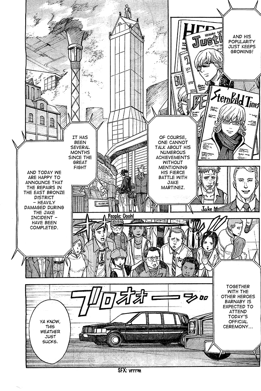 Tiger & Bunny Chapter 10 page 3 - Chapter 10: When the word is out it belongs to another.