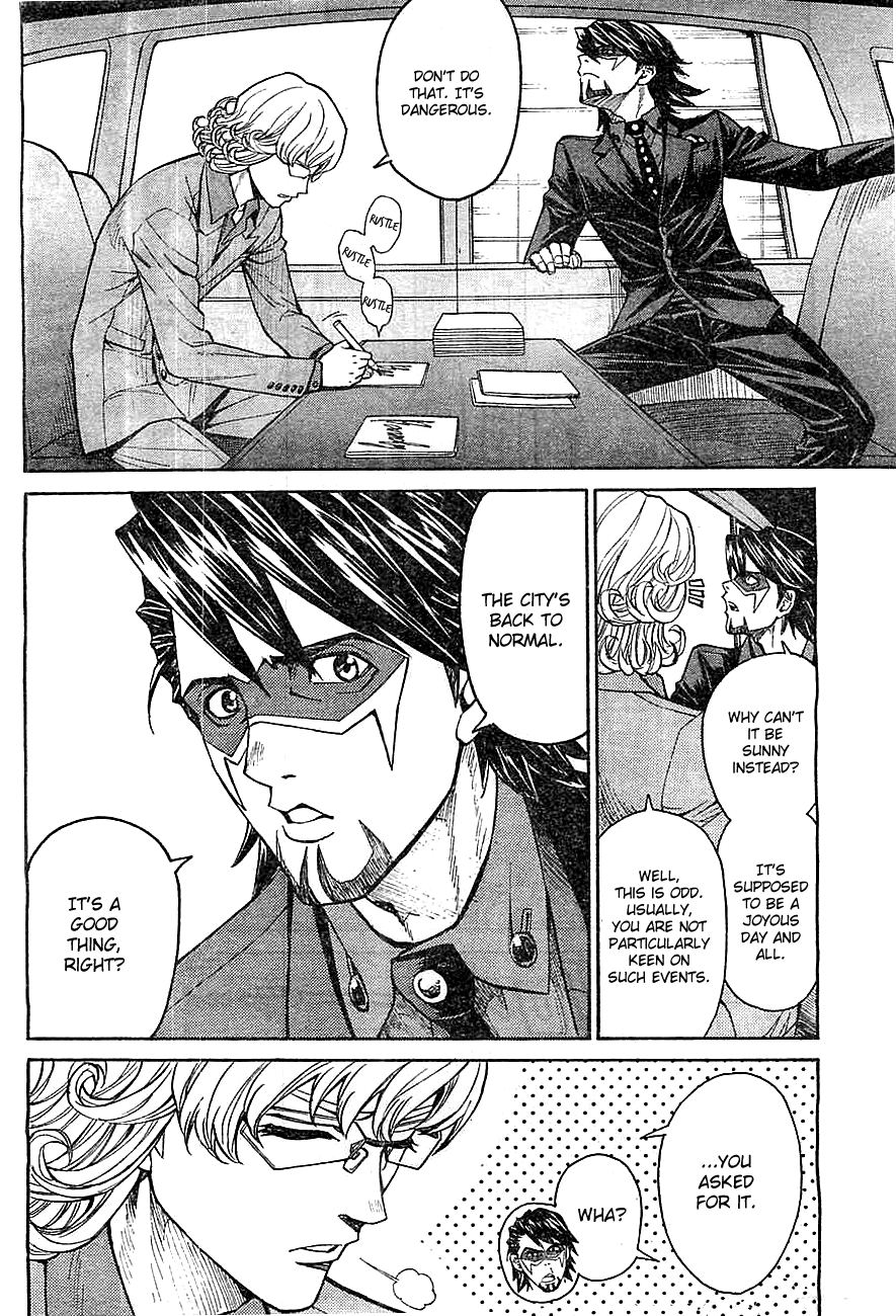 Tiger & Bunny Chapter 10 page 4 - Chapter 10: When the word is out it belongs to another.
