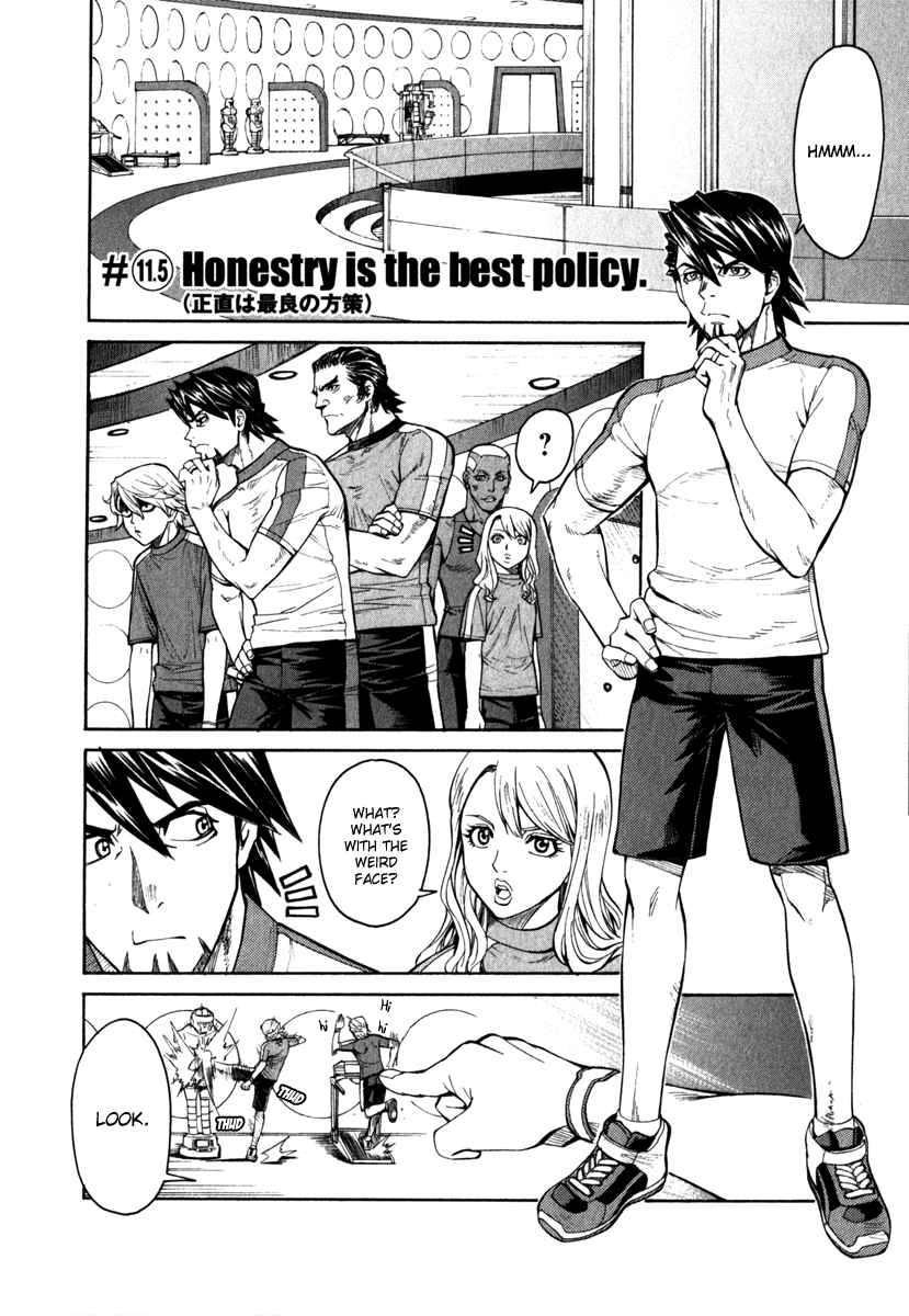 Tiger & Bunny Chapter 11.5 page 2 - Chapter 11.5: Honestry [sic] is the best policy.