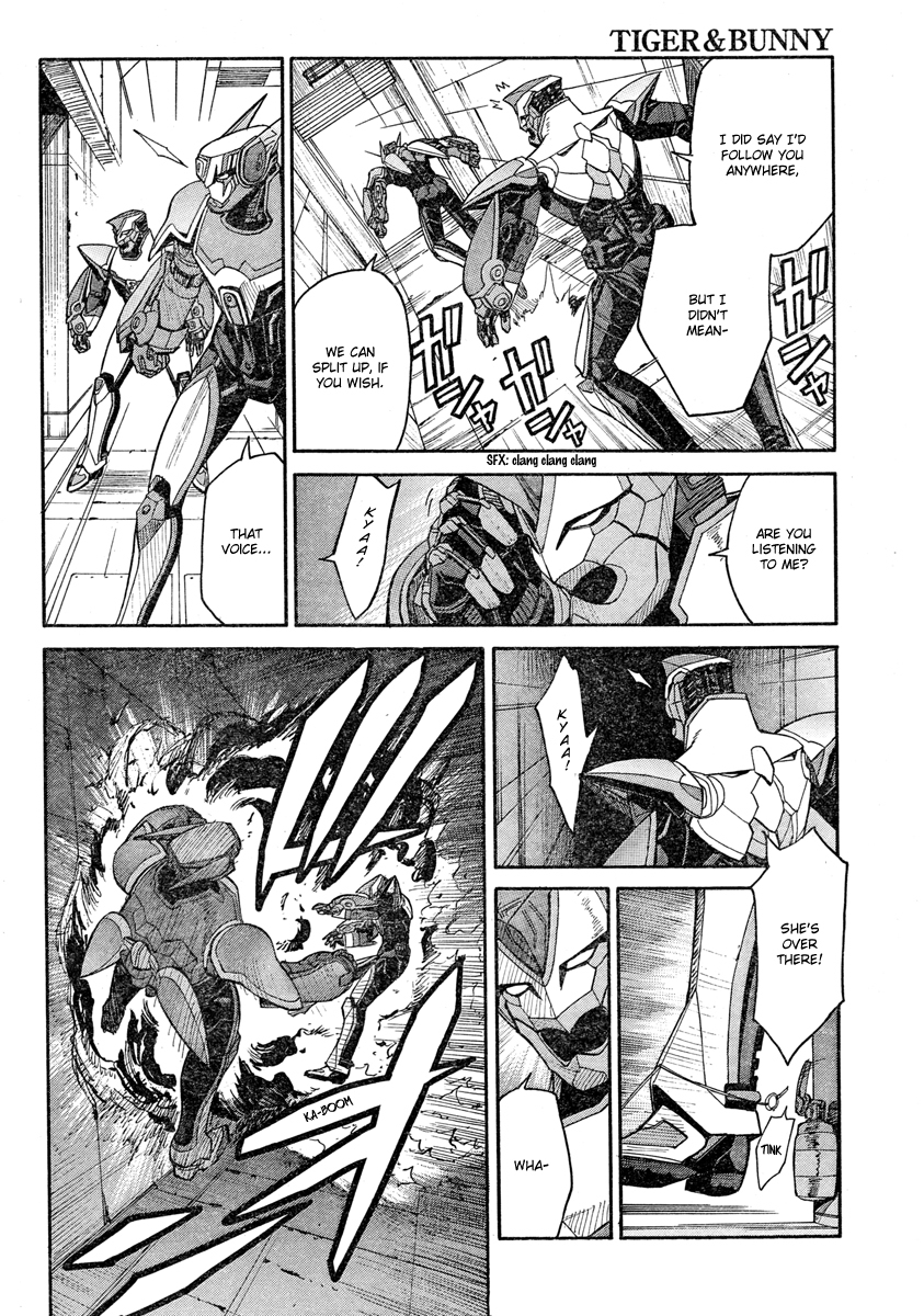 Tiger & Bunny Chapter 11 page 15 - Chapter 11: Actions speak louder than words.