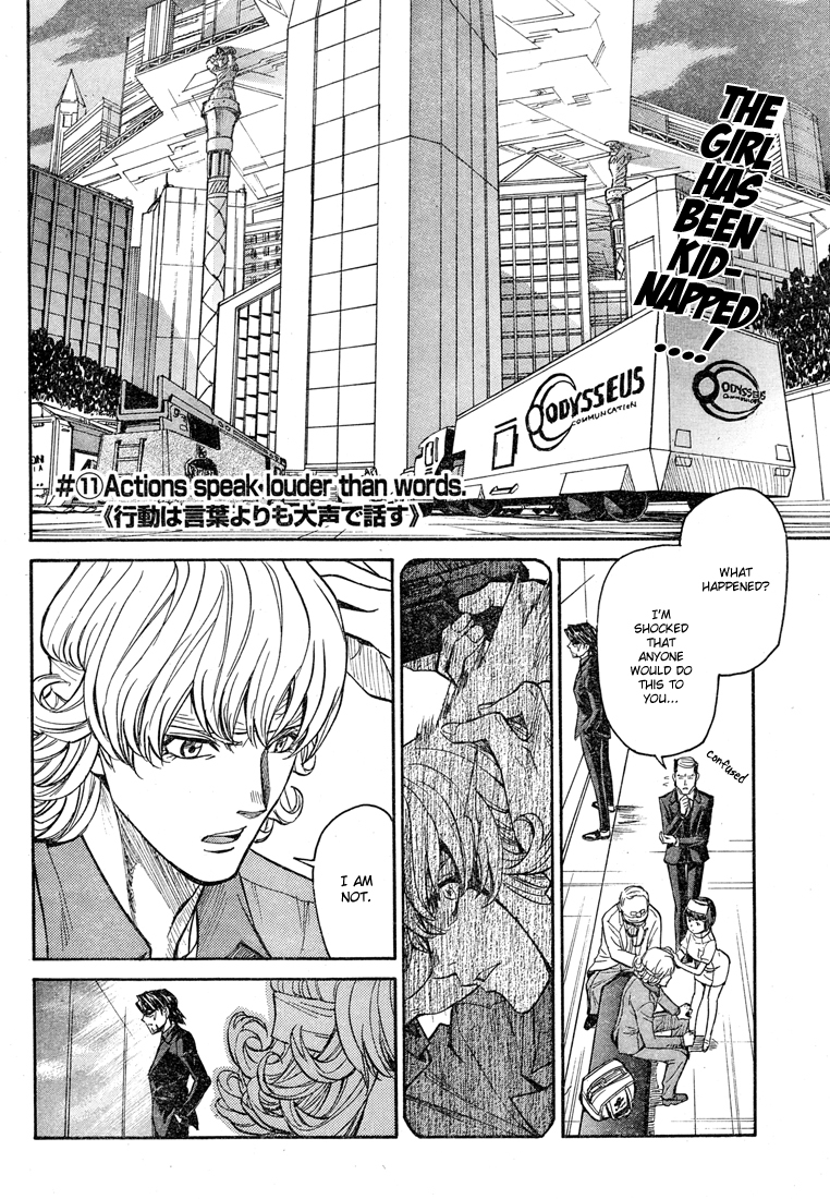 Tiger & Bunny Chapter 11 page 3 - Chapter 11: Actions speak louder than words.