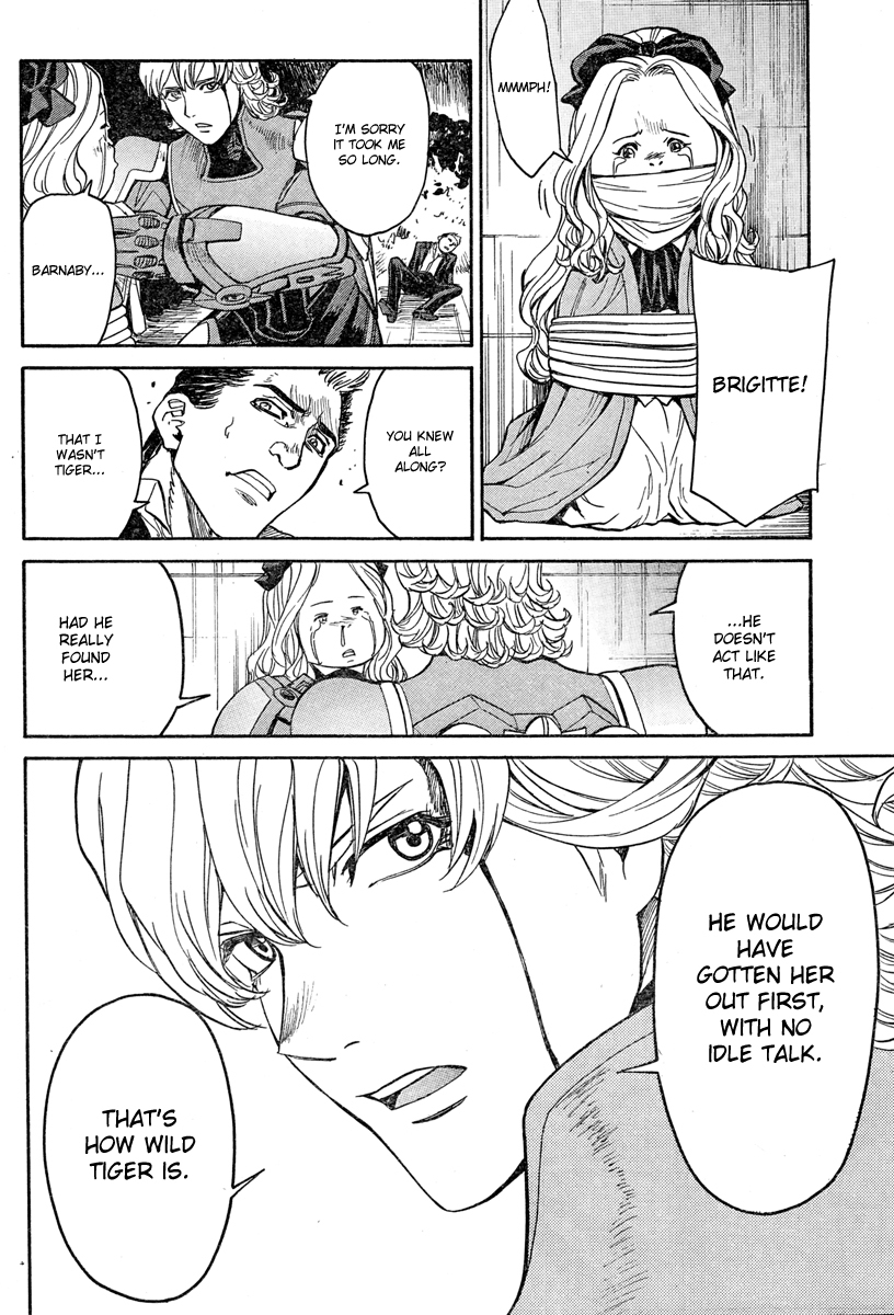 Tiger & Bunny Chapter 11 page 30 - Chapter 11: Actions speak louder than words.