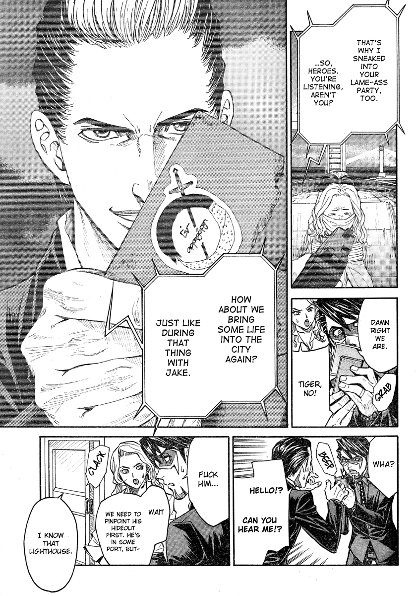 Tiger & Bunny Chapter 11 page 8 - Chapter 11: Actions speak louder than words.