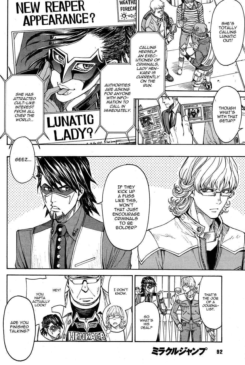 Tiger & Bunny Chapter 14 page 8 - Chapter 14: Forbidden fruit is sweetest.