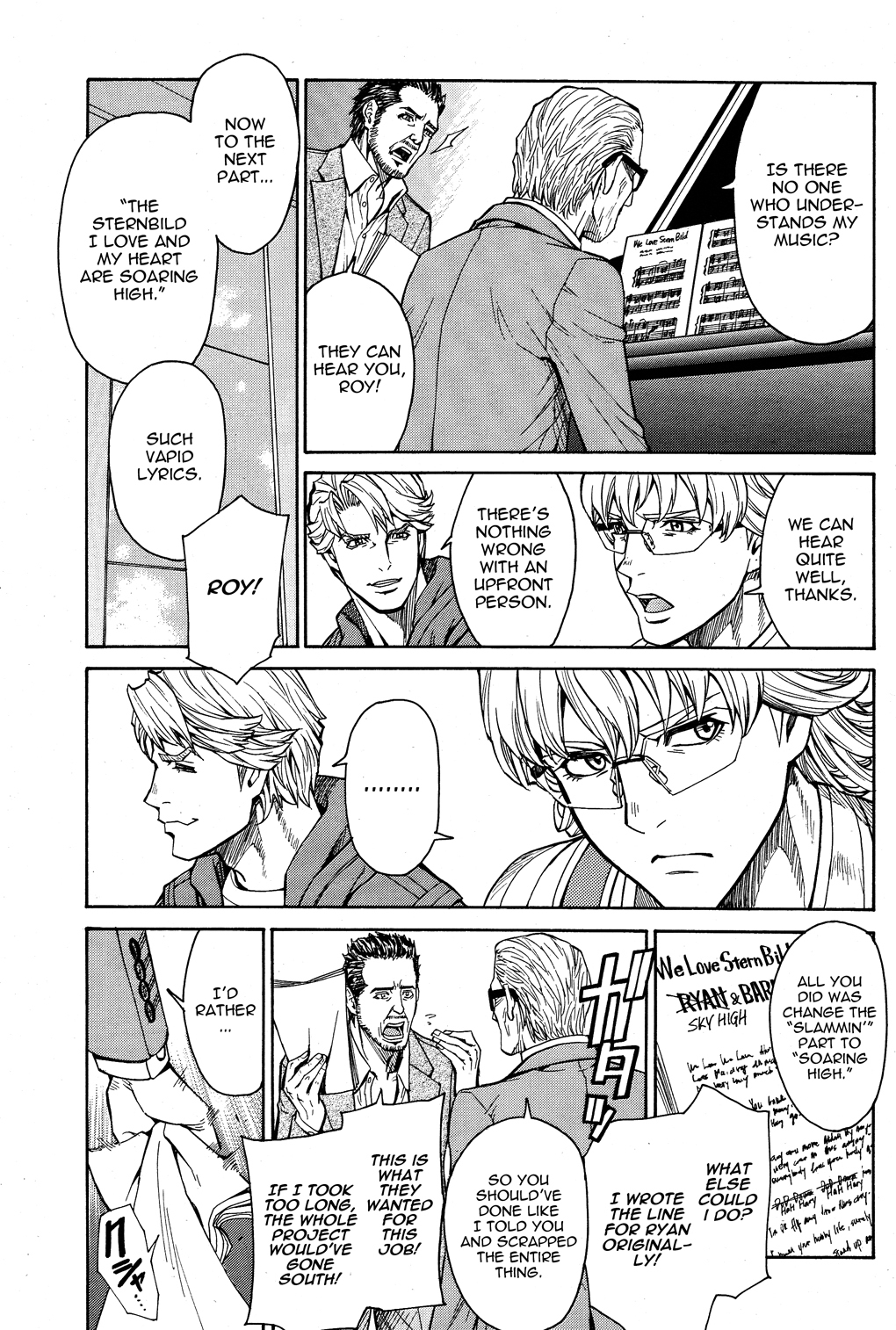 Tiger & Bunny Chapter 16 page 13 - Chapter 16: Aim for the sky and fall on the trees.