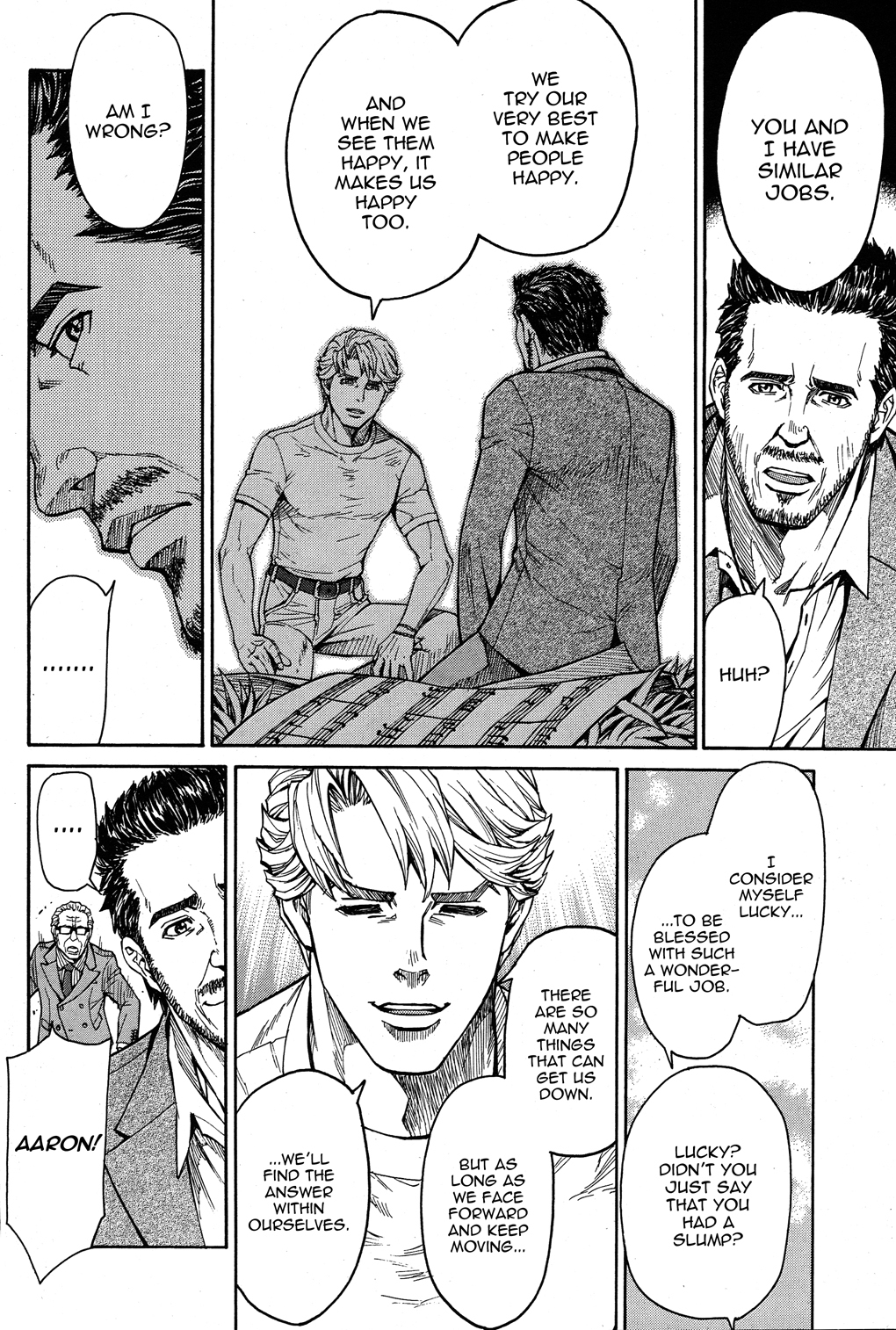 Tiger & Bunny Chapter 16 page 28 - Chapter 16: Aim for the sky and fall on the trees.