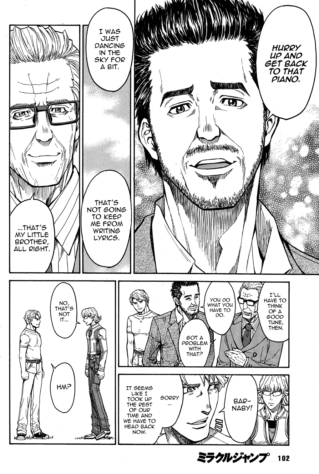 Tiger & Bunny Chapter 16 page 30 - Chapter 16: Aim for the sky and fall on the trees.