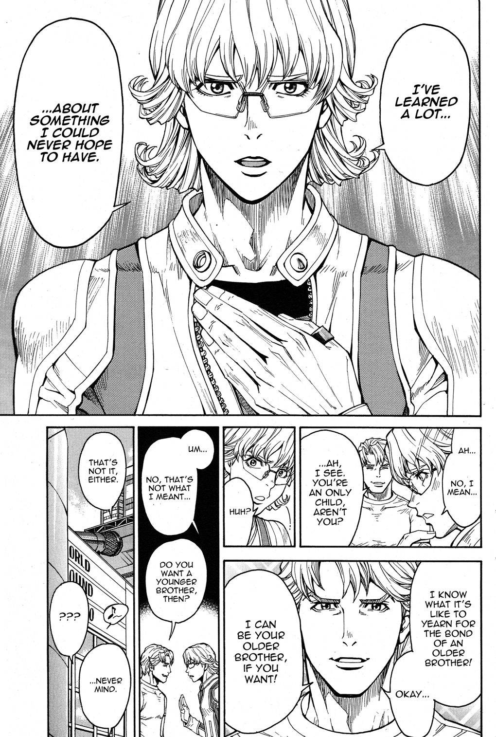 Tiger & Bunny Chapter 16 page 31 - Chapter 16: Aim for the sky and fall on the trees.