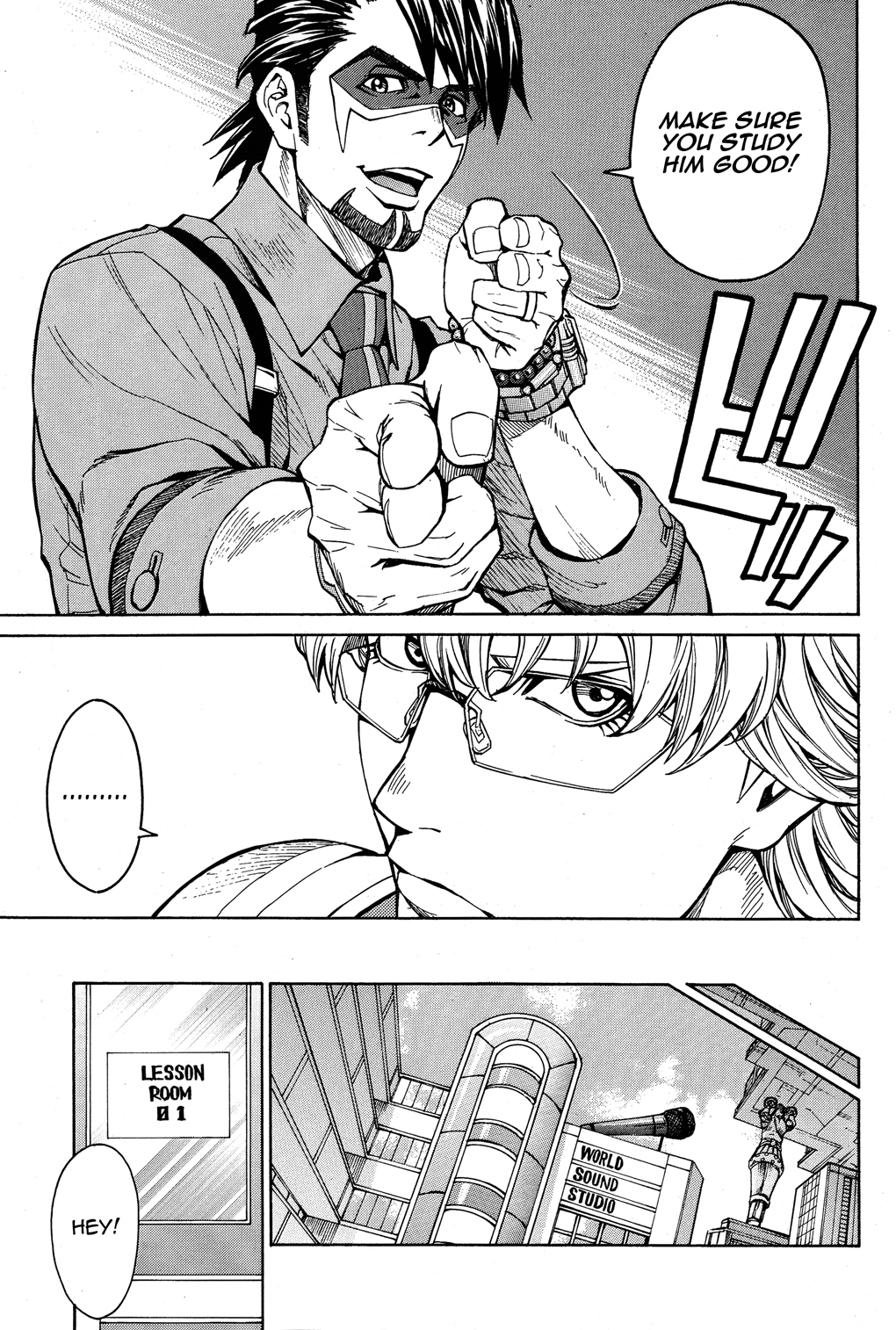 Tiger & Bunny Chapter 16 page 7 - Chapter 16: Aim for the sky and fall on the trees.
