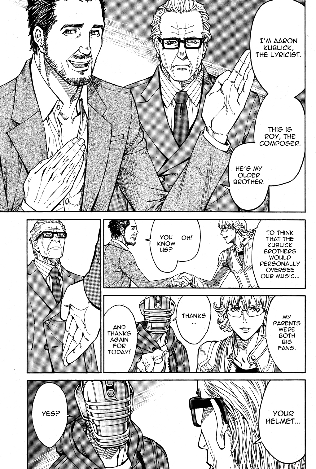 Tiger & Bunny Chapter 16 page 9 - Chapter 16: Aim for the sky and fall on the trees.