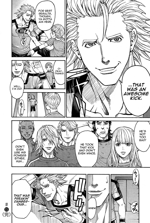 Tiger & Bunny Chapter 17.5 page 4 - Chapter 17.5: Danger past, God forgotten?
