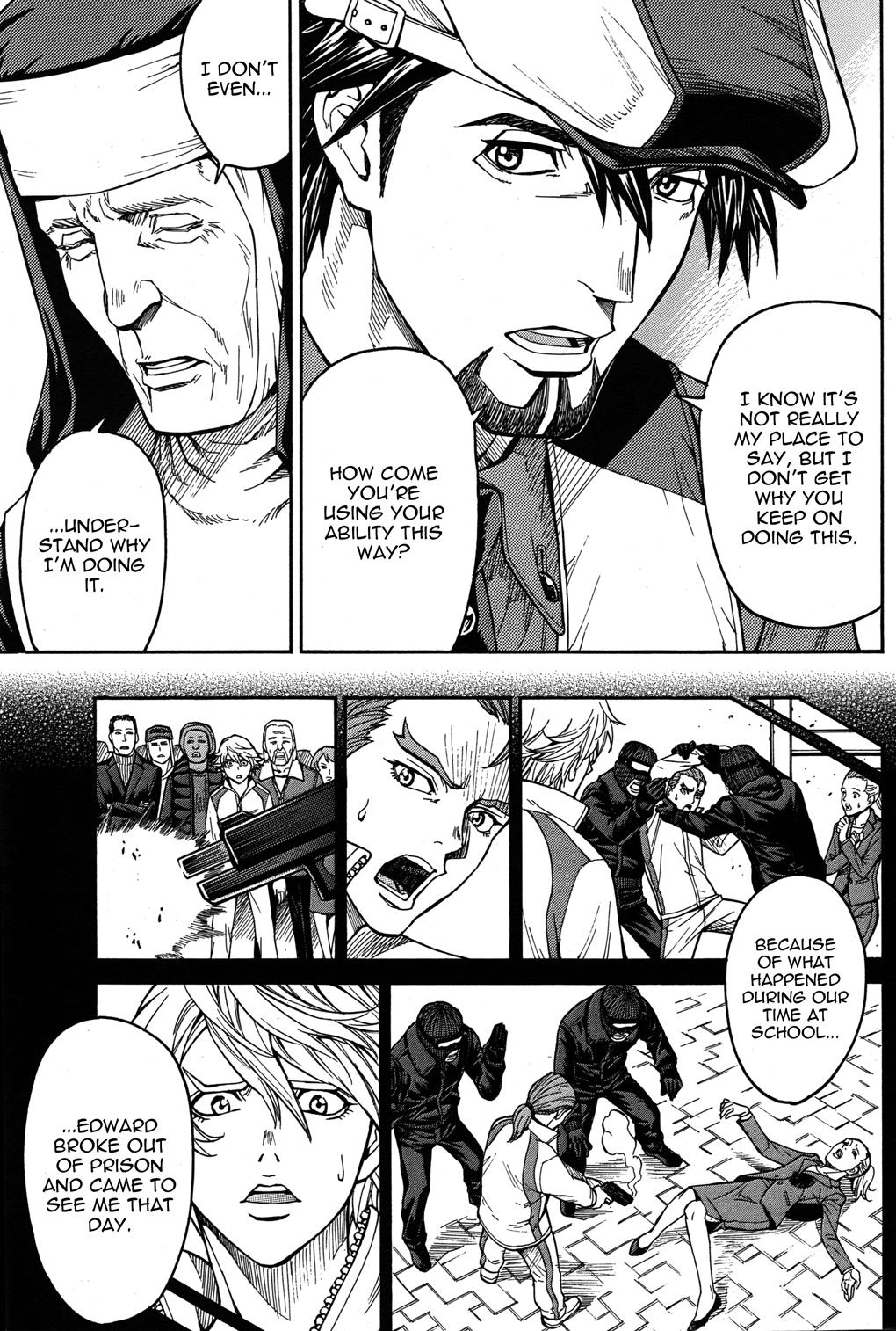 Tiger & Bunny Chapter 17 page 11 - Chapter 17: The first step is always the hardest.