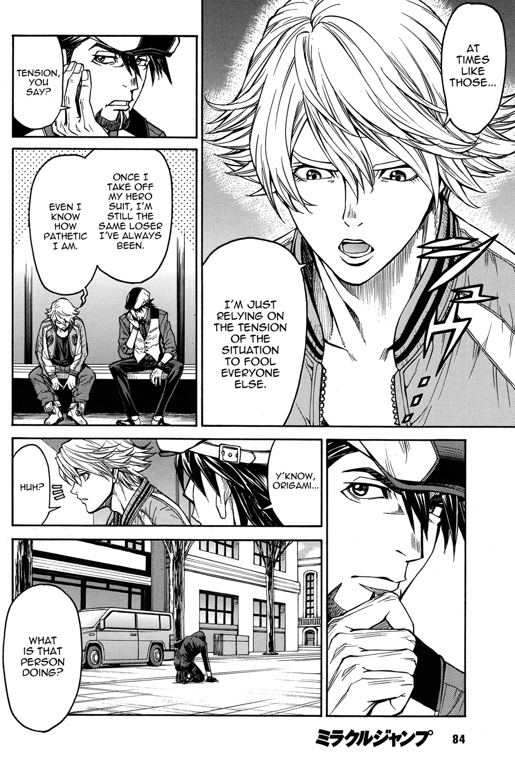 Tiger & Bunny Chapter 17 page 14 - Chapter 17: The first step is always the hardest.