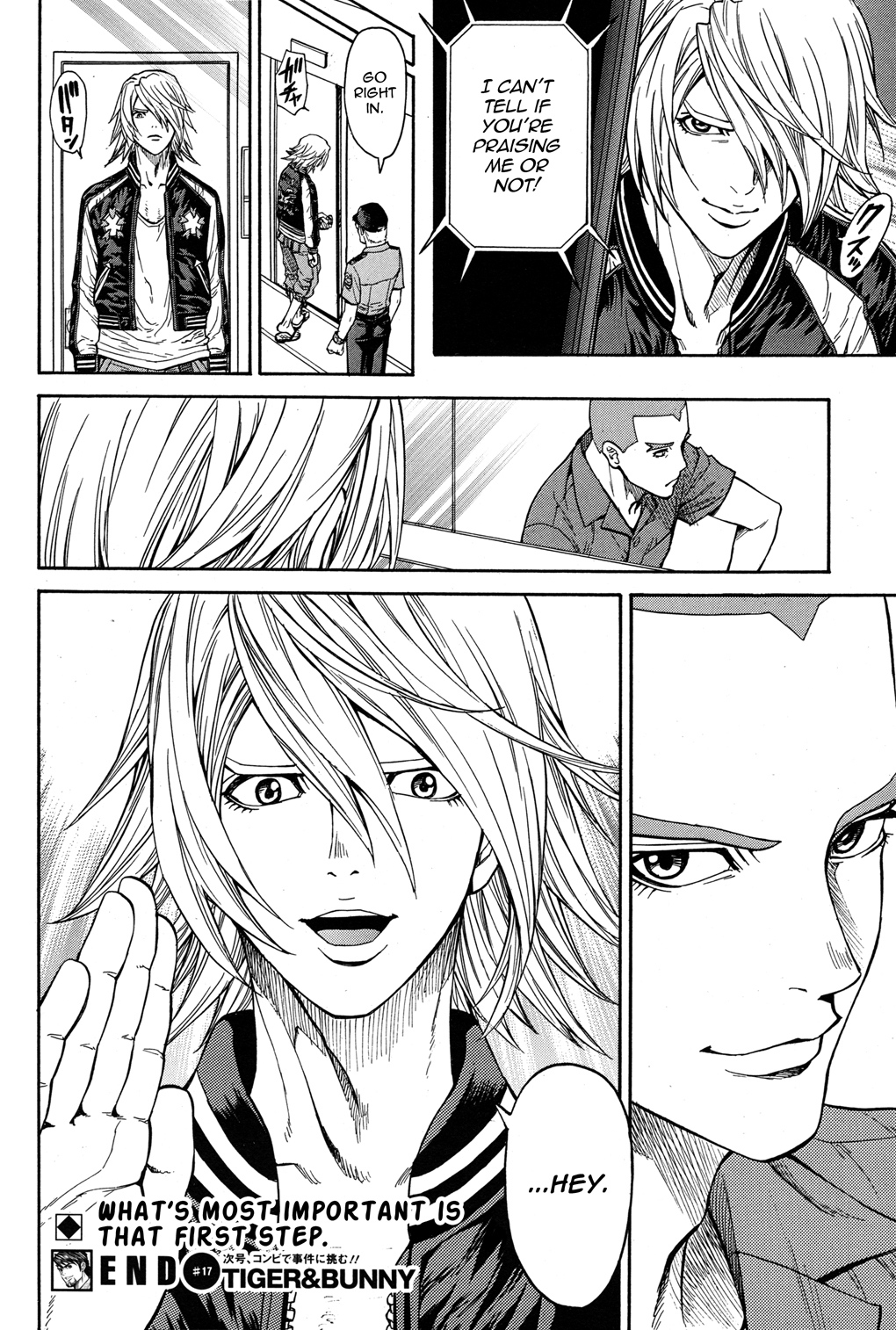 Tiger & Bunny Chapter 17 page 30 - Chapter 17: The first step is always the hardest.