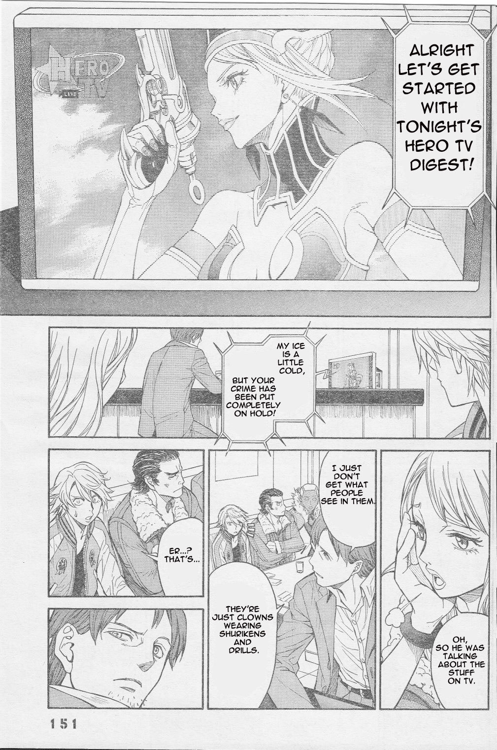 Tiger & Bunny Chapter 2 page 14 - Chapter 2: Love conquers all.