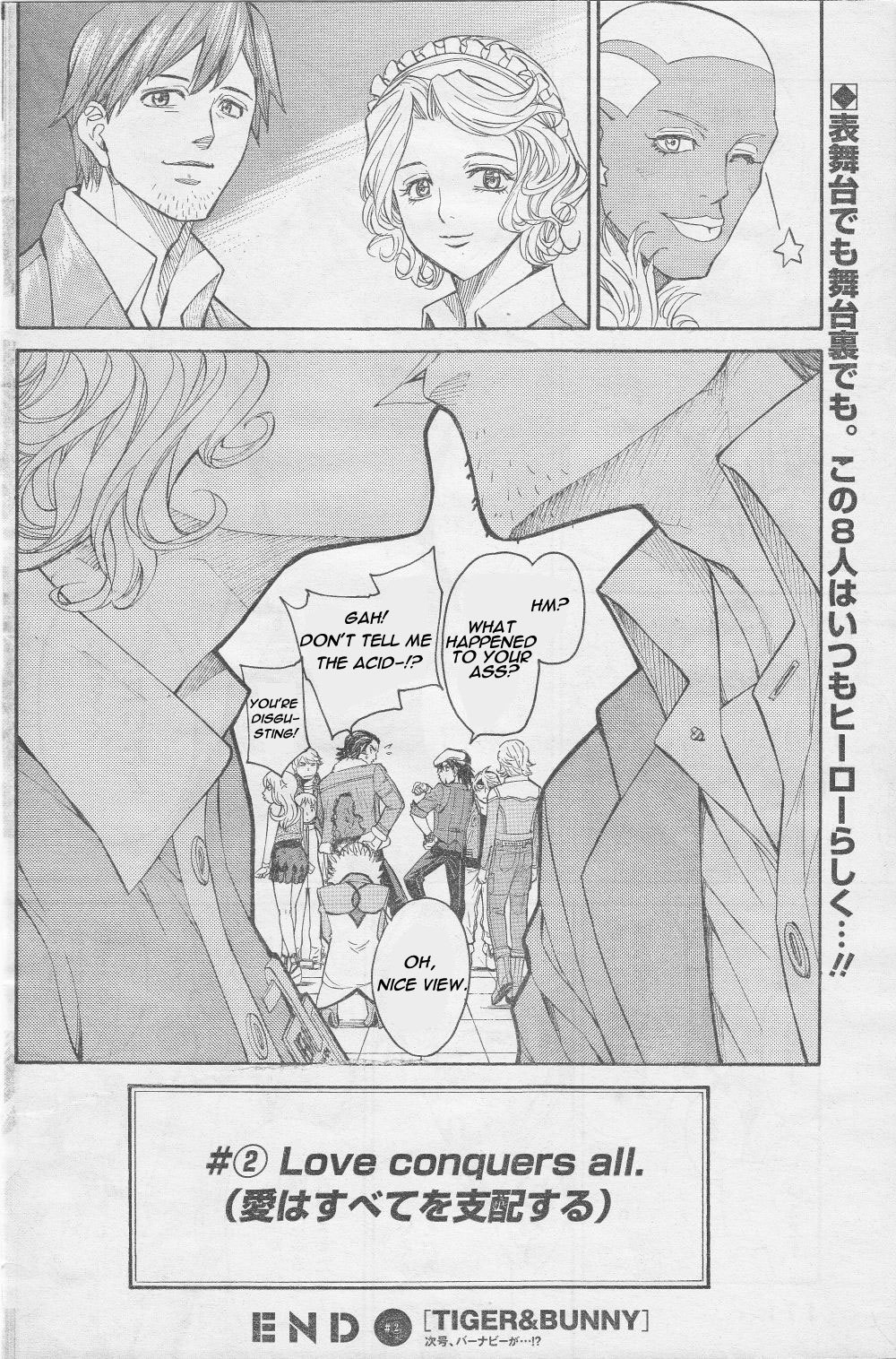 Tiger & Bunny Chapter 2 page 35 - Chapter 2: Love conquers all.