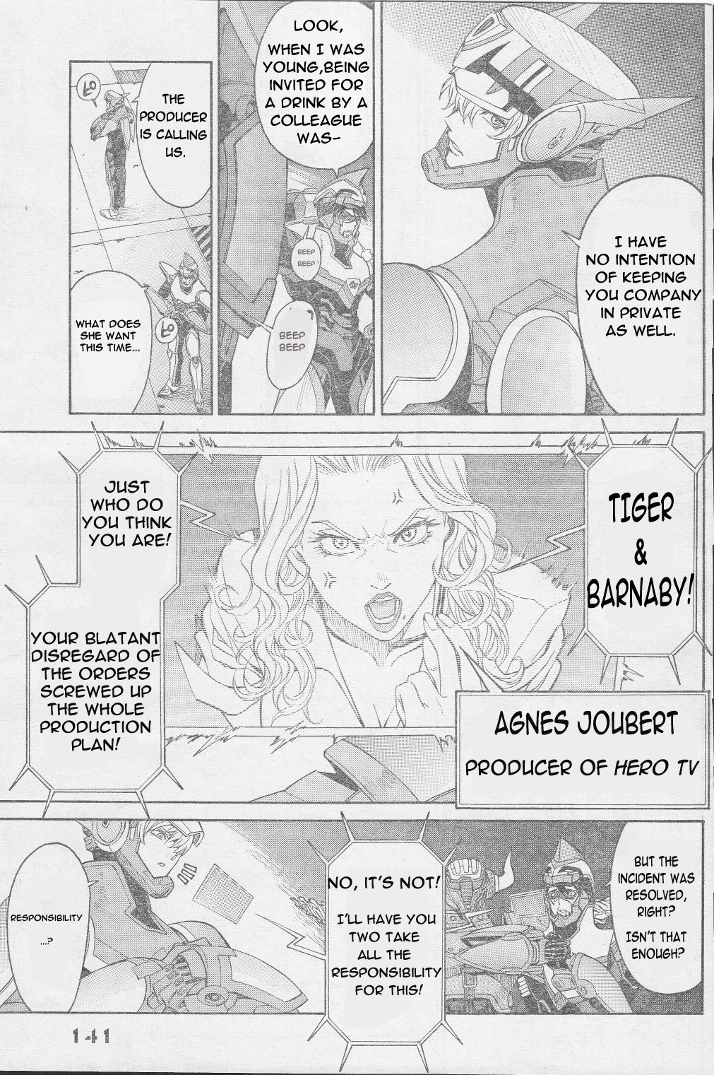 Tiger & Bunny Chapter 2 page 4 - Chapter 2: Love conquers all.