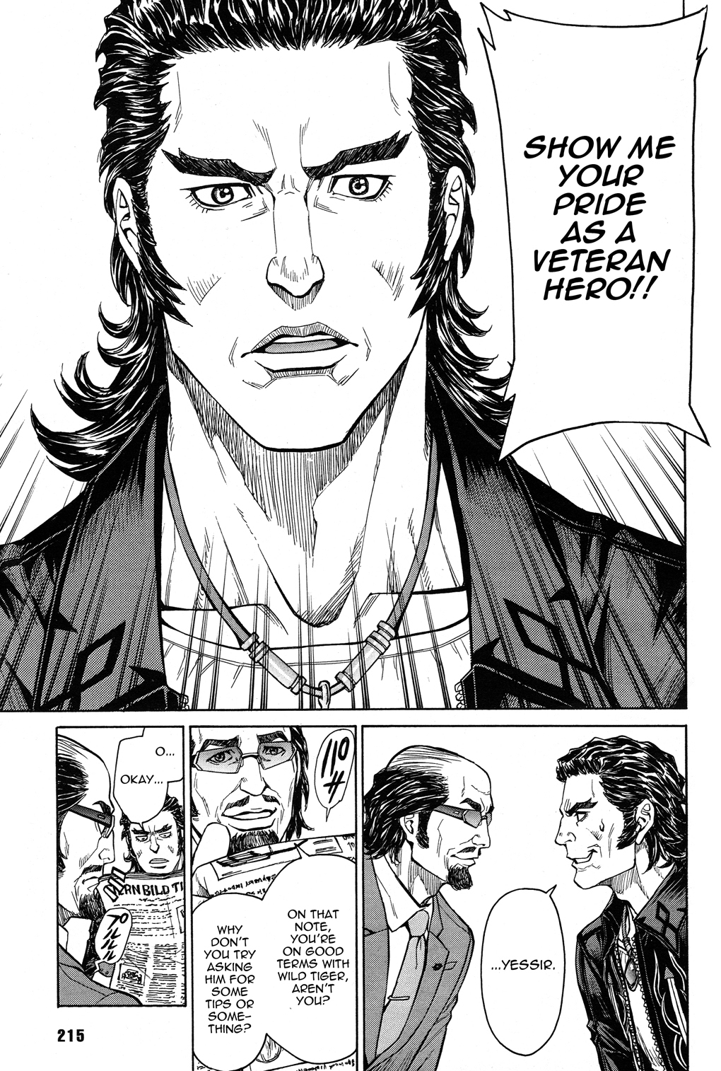 Tiger & Bunny Chapter 21 page 8 - Chapter 21: Birds of a feather flock together.