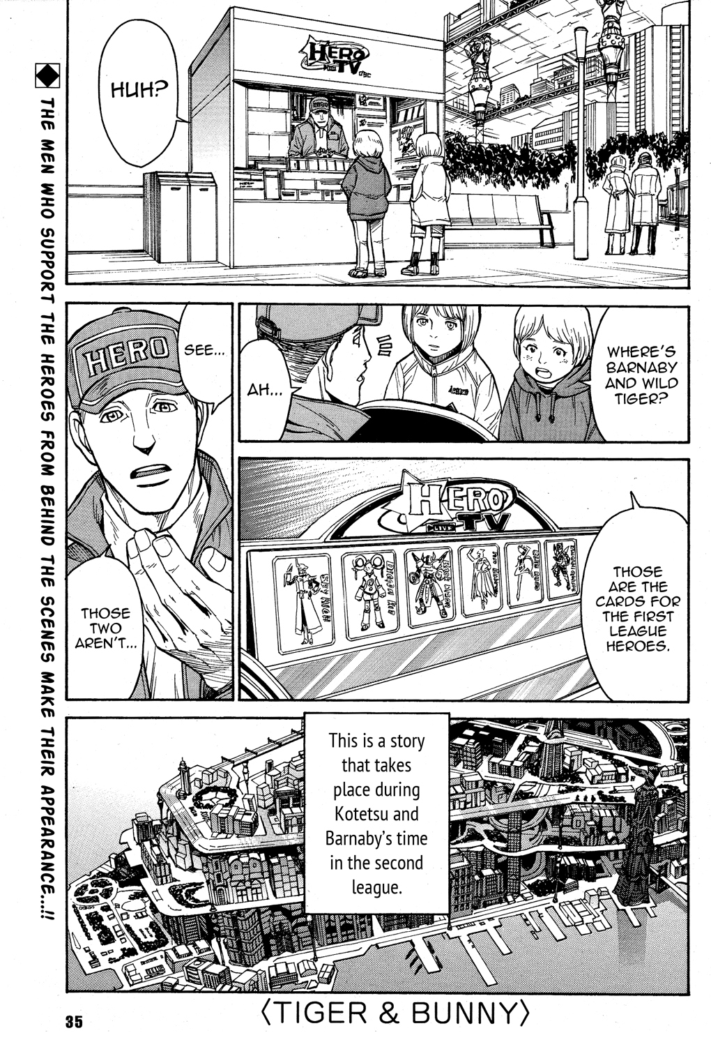 Tiger & Bunny Chapter 23 page 1 - Chapter 23: It takes two to make a quarrel.