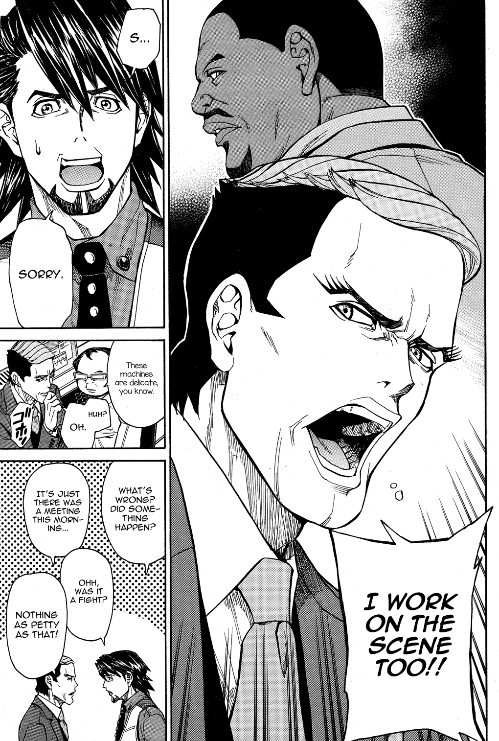 Tiger & Bunny Chapter 23 page 13 - Chapter 23: It takes two to make a quarrel.