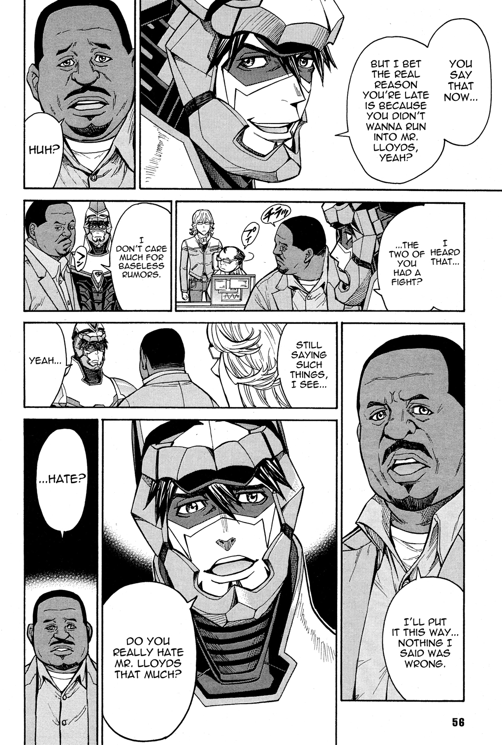 Tiger & Bunny Chapter 23 page 22 - Chapter 23: It takes two to make a quarrel.