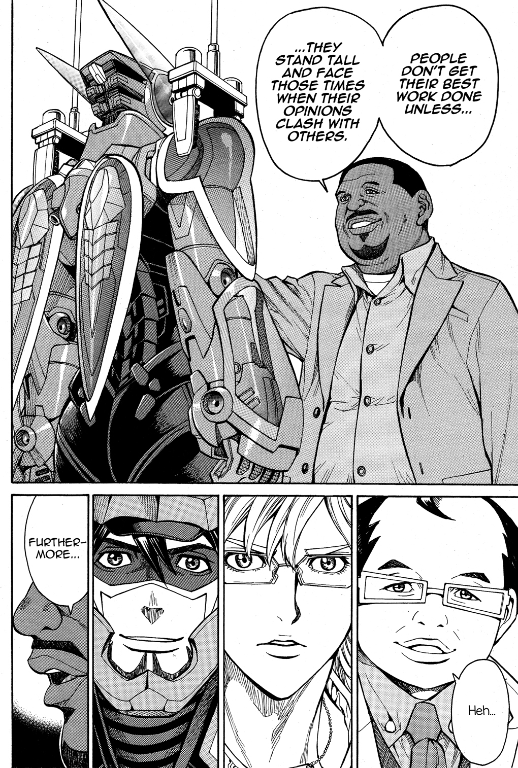 Tiger & Bunny Chapter 23 page 24 - Chapter 23: It takes two to make a quarrel.