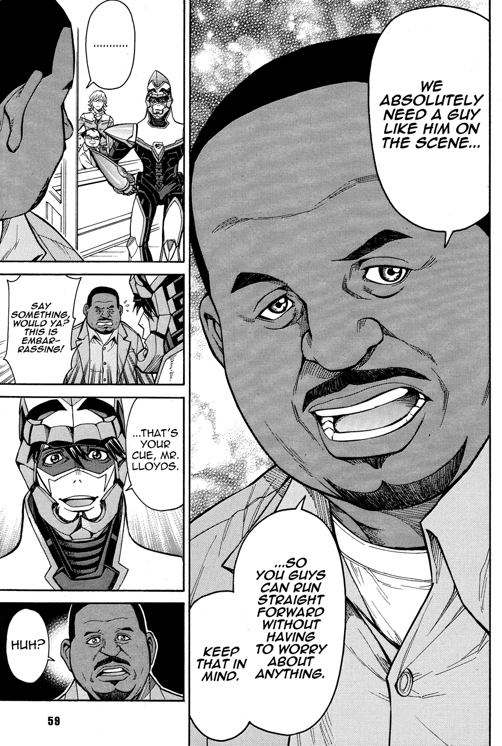 Tiger & Bunny Chapter 23 page 25 - Chapter 23: It takes two to make a quarrel.